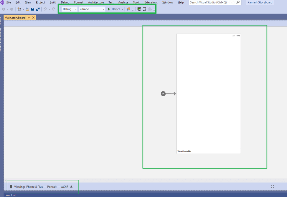 Storyboards in Xamarin.IOS